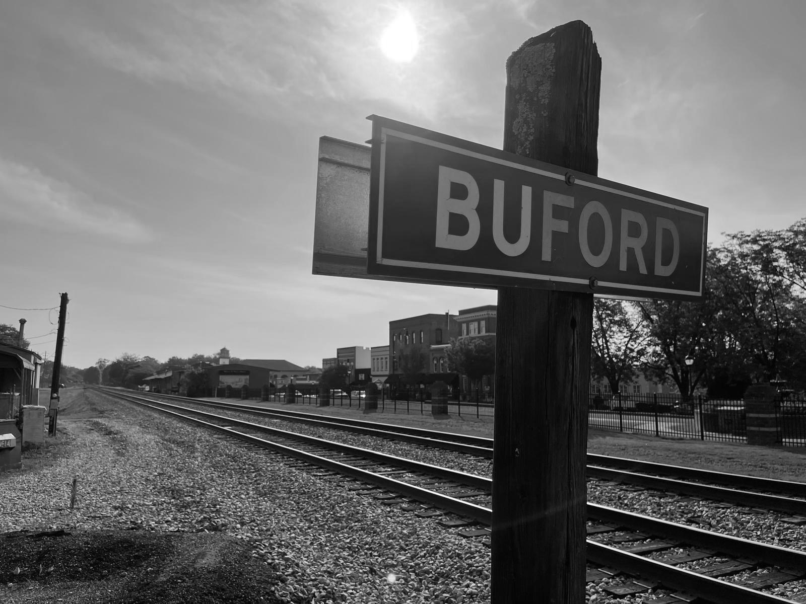 railroad buford sign